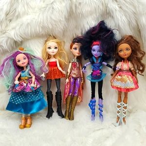 Monster High Bundle Lot of 5 doll clothes and shoes